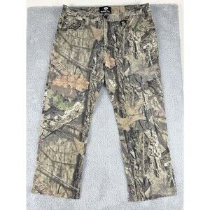 Mossy Oak Men’s Camouflage Break Up Pants Green Hunting Outdoors Size 36x30